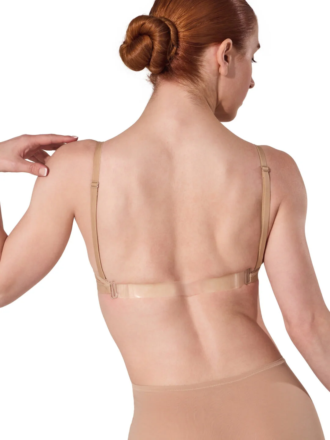 Deep Neck Clear Back Bra - Image 28