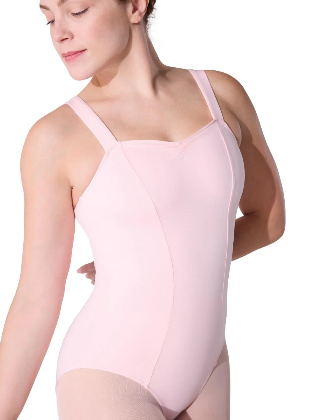 Essentials Wide Strap Tank Leotard - Image 23