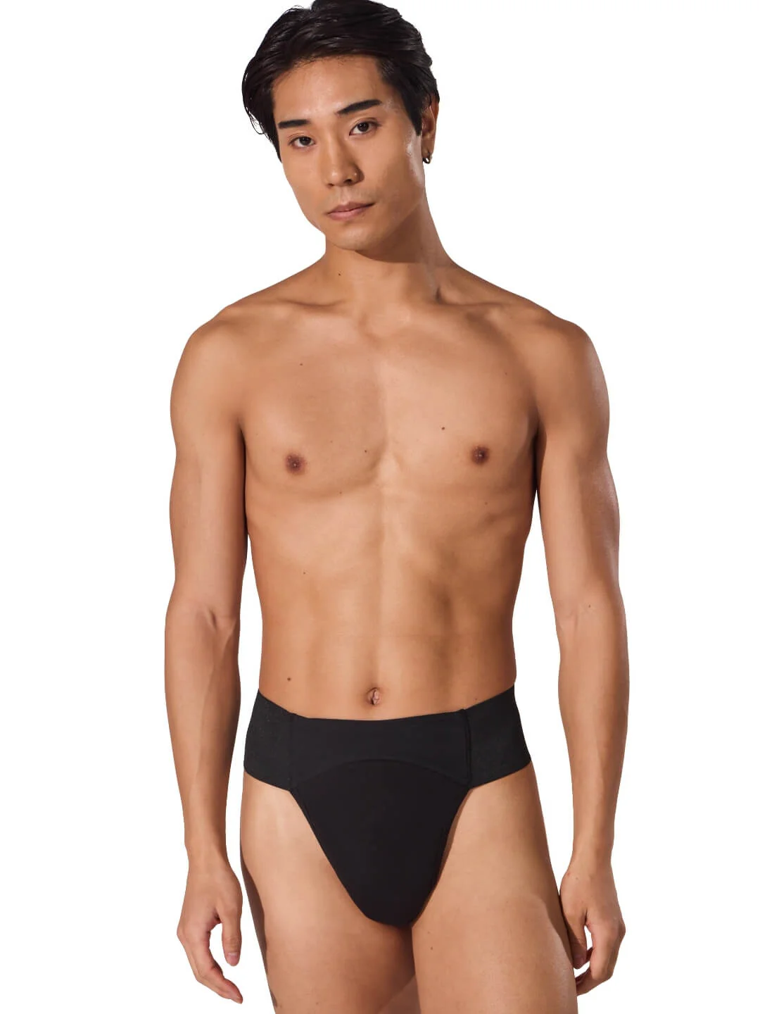 Quilted Cotton Panel Thong Dance Belt - Image 11