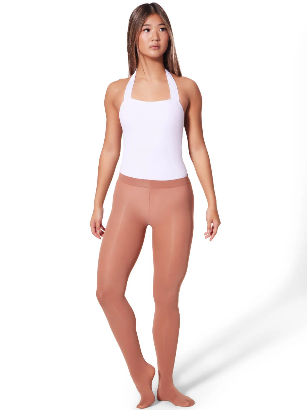 Ultra Soft™ Footed Tight with Self-Knit Waistband - Image 29